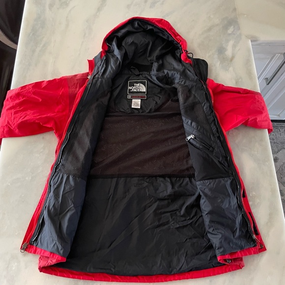 Vintage 90's The North Face Goretex Summit Series Red Black Parka Jacket - Picture 4 of 16